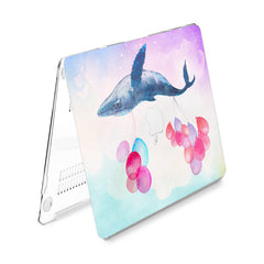 Lex Altern Hard Plastic MacBook Case Flying Whale