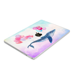 Lex Altern Hard Plastic MacBook Case Flying Whale