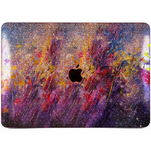 Lex Altern MacBook Glitter Case Painted Wildflowers