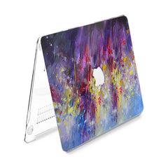 Lex Altern Hard Plastic MacBook Case Painted Wildflowers