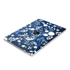 Lex Altern Hard Plastic MacBook Case Blue Pattern