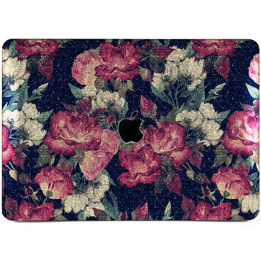 Lex Altern MacBook Glitter Case Vintage Roses