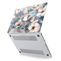 Lex Altern Hard Plastic MacBook Case Watercolor Bloom