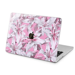 Lex Altern Lex Altern Pink Lilies Case for your Laptop Apple Macbook.