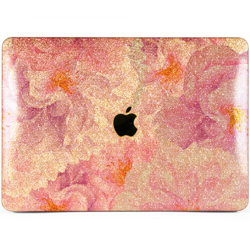 Lex Altern MacBook Glitter Case Pink Blossom