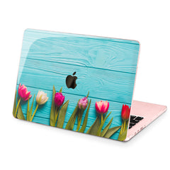 Lex Altern Hard Plastic MacBook Case Tulip Design