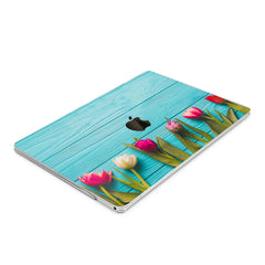 Lex Altern Hard Plastic MacBook Case Tulip Design
