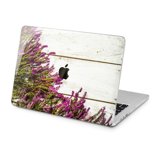 Lex Altern Lex Altern Lavender Print Case for your Laptop Apple Macbook.