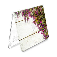 Lex Altern Hard Plastic MacBook Case Lavender Print