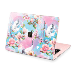 Lex Altern Hard Plastic MacBook Case Magnolia Blossom