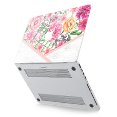 Lex Altern Hard Plastic MacBook Case Marble Spring Design