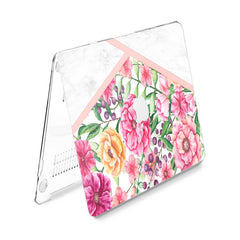 Lex Altern Hard Plastic MacBook Case Marble Spring Design
