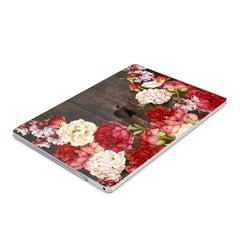 Lex Altern Hard Plastic MacBook Case Red Flowers