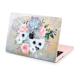Lex Altern Hard Plastic MacBook Case Succulent Bouquet