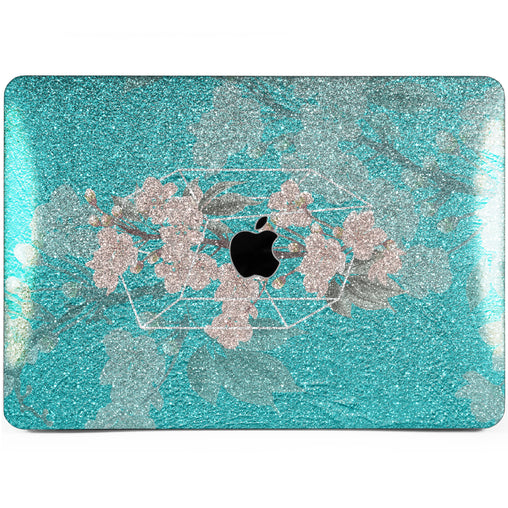 Lex Altern MacBook Glitter Case Cherry Bloom