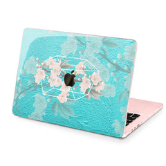 Lex Altern Hard Plastic MacBook Case Cherry Bloom