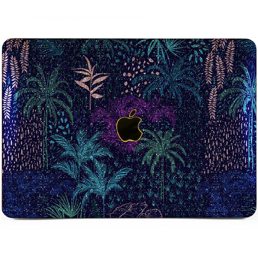 Lex Altern MacBook Glitter Case Exotic Trees