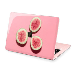 Lex Altern Hard Plastic MacBook Case Pink Figs