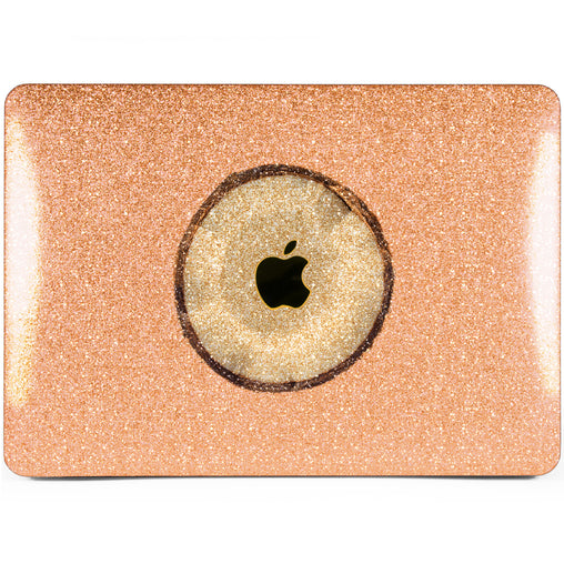 Lex Altern MacBook Glitter Case Minimal Coconut