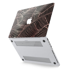 Lex Altern Hard Plastic MacBook Case Abstract Leaf