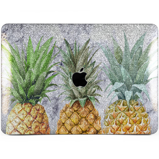 Lex Altern MacBook Glitter Case Marble Pineapple