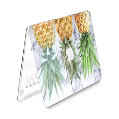 Lex Altern Hard Plastic MacBook Case Marble Pineapple