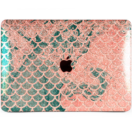 Lex Altern MacBook Glitter Case Abstract Scales