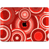 Lex Altern MacBook Glitter Case Red Circles