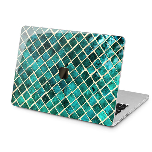 Lex Altern Lex Altern Green Mosaic Case for your Laptop Apple Macbook.