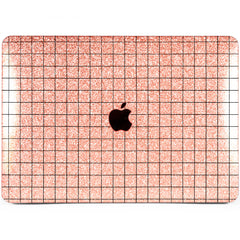 Lex Altern MacBook Glitter Case Checkered Design