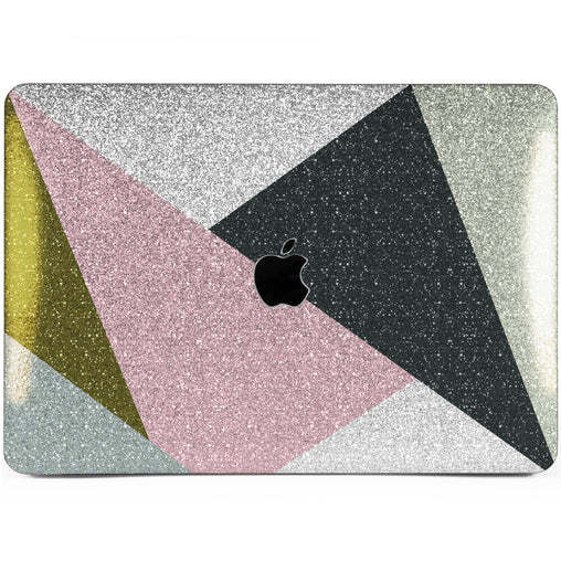 Lex Altern MacBook Glitter Case Triangle Shapes