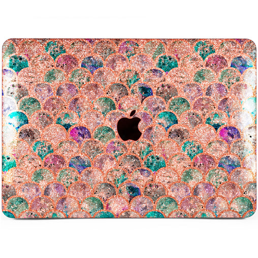 Lex Altern MacBook Glitter Case Cute Scale Design