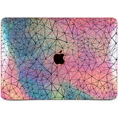 Lex Altern MacBook Glitter Case Trippy Print