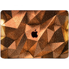 Lex Altern MacBook Glitter Case Gold Texture