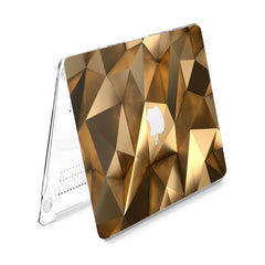 Lex Altern Hard Plastic MacBook Case Gold Texture