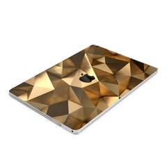 Lex Altern Hard Plastic MacBook Case Gold Texture