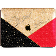 Lex Altern MacBook Glitter Case Marble Design