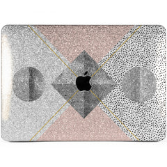 Lex Altern MacBook Glitter Case Pastel Geometry
