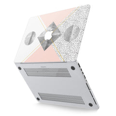 Lex Altern Hard Plastic MacBook Case Pastel Geometry