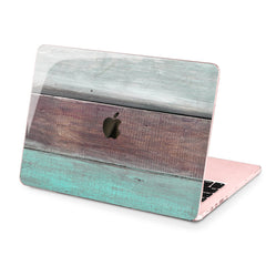 Lex Altern Hard Plastic MacBook Case Painted Wood