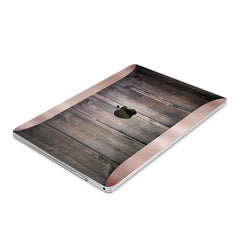 Lex Altern Hard Plastic MacBook Case Wooden Design