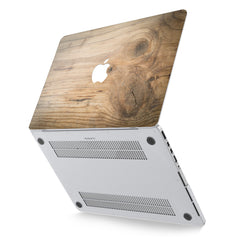 Lex Altern Hard Plastic MacBook Case Pine Board