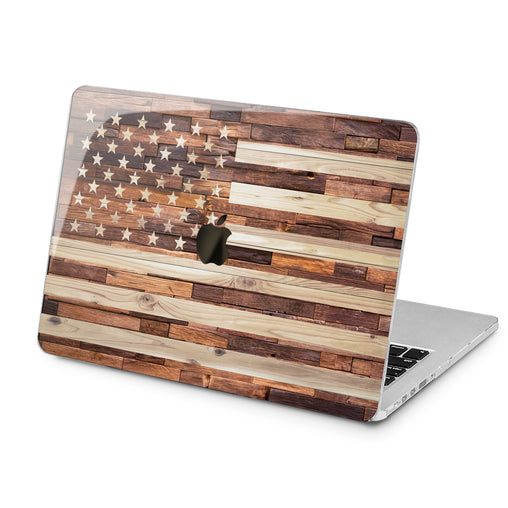 Lex Altern Lex Altern American Flag Case for your Laptop Apple Macbook.