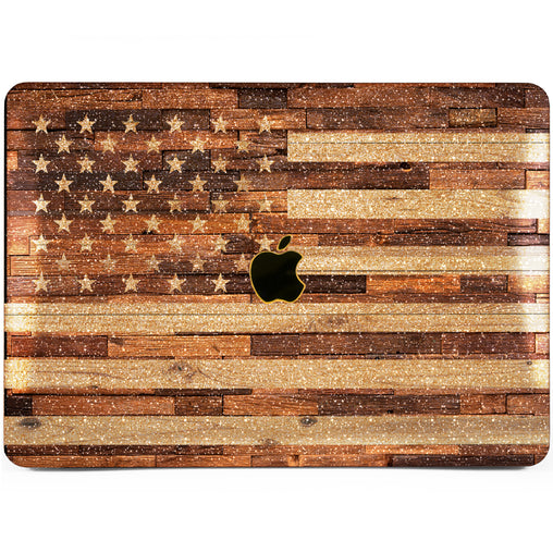 Lex Altern MacBook Glitter Case American Flag