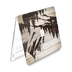 Lex Altern Hard Plastic MacBook Case Mountain Forest