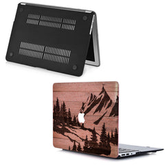 Lex Altern MacBook Glitter Case Mountain Forest