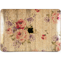 Lex Altern MacBook Glitter Case Vintage Bouquets