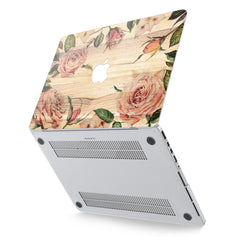 Lex Altern Hard Plastic MacBook Case Rose Design