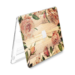 Lex Altern Hard Plastic MacBook Case Rose Design