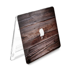 Lex Altern Hard Plastic MacBook Case Oak Texture